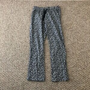 SALE Cheetah Print Fleece Pajama Bottoms